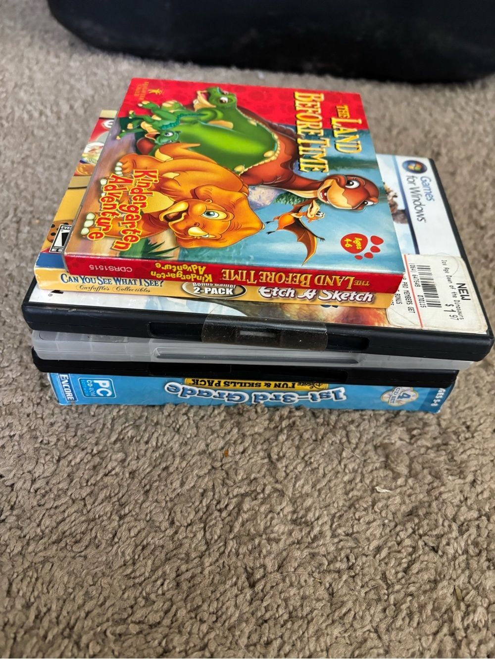 PC Video Game Bundle - Blue and Red Cases